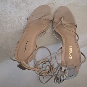 Express nude heels